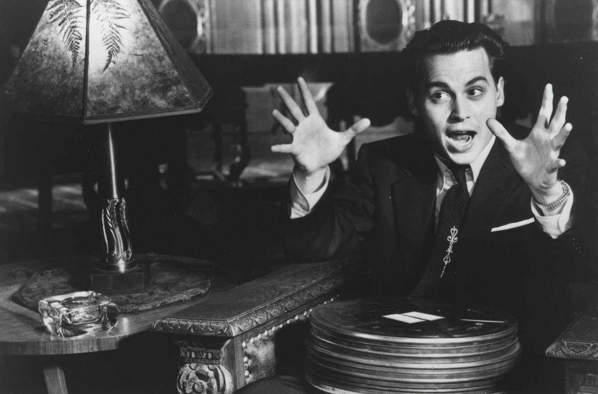 Johnny Depp as Ed Wood in the 1994 biographical comedy-drama film Ed Wood