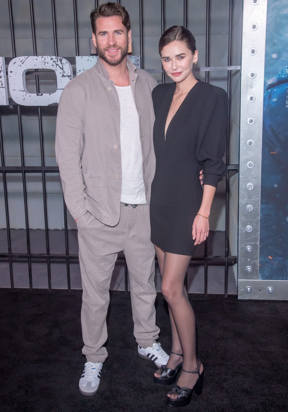 Gabriella Brooks stands at a height of 5'9" (175 cm), while Liam Hemsworth, known for his towering presence, measures 6'3 ¼" (191.1 cm), making him significantly taller than Brooks