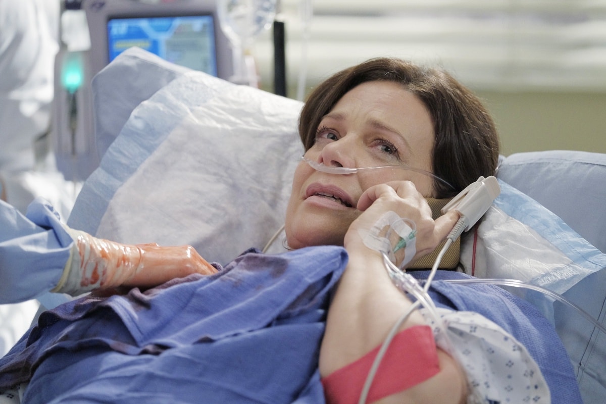 Meredith Salenger in an episode of the hit medical drama television series Grey’s Anatomy