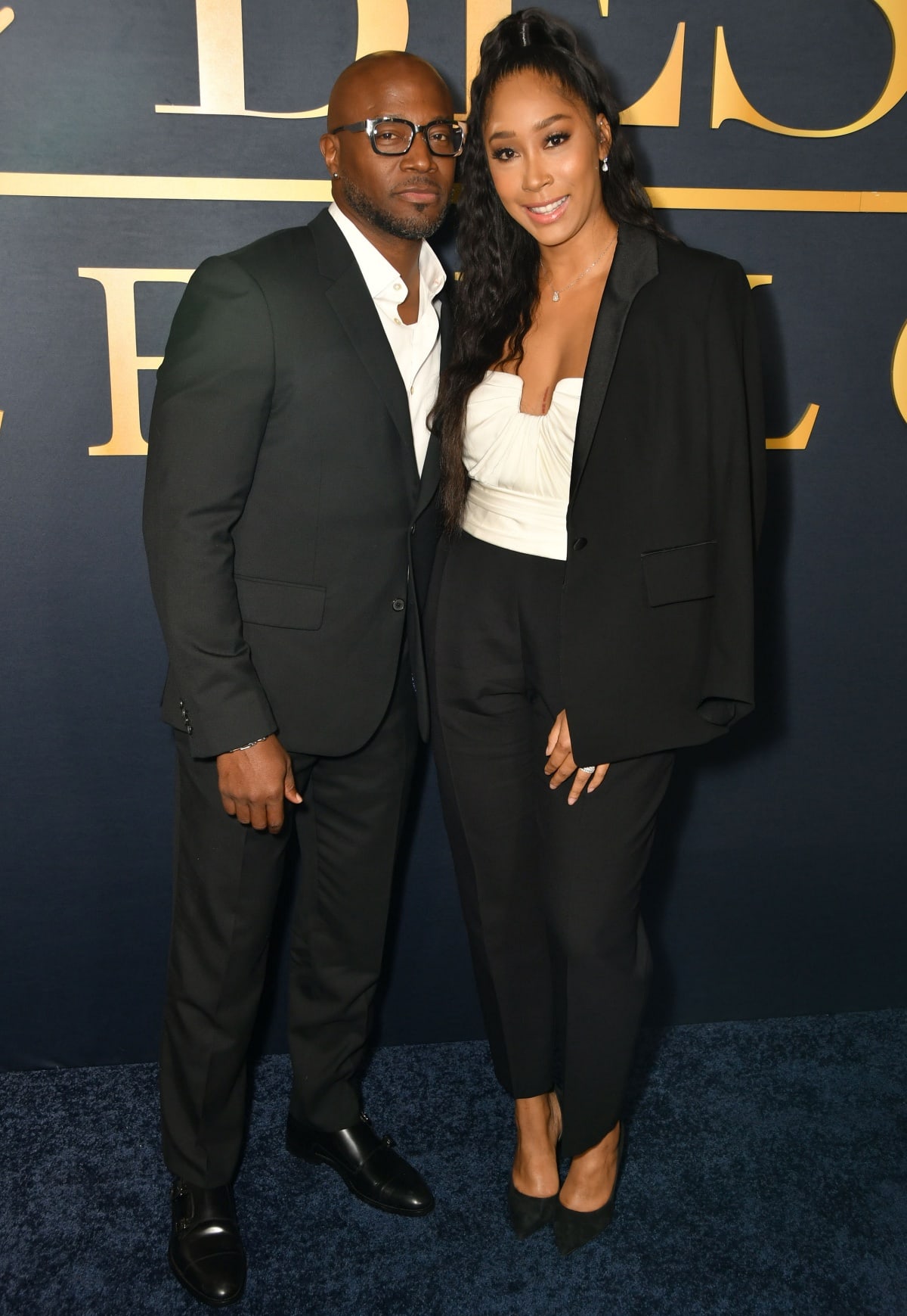 Taye Diggs and Apryl Jones making an appearance at Peacock’s The Best Man: The Final Chapters premiere event