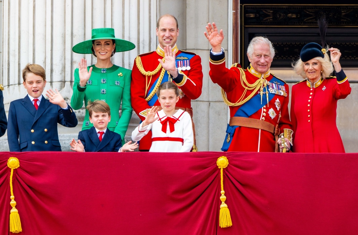 King Charles III leading members of The Royal Family on his first Trooping the Colour, the monarch’s official birthday parade