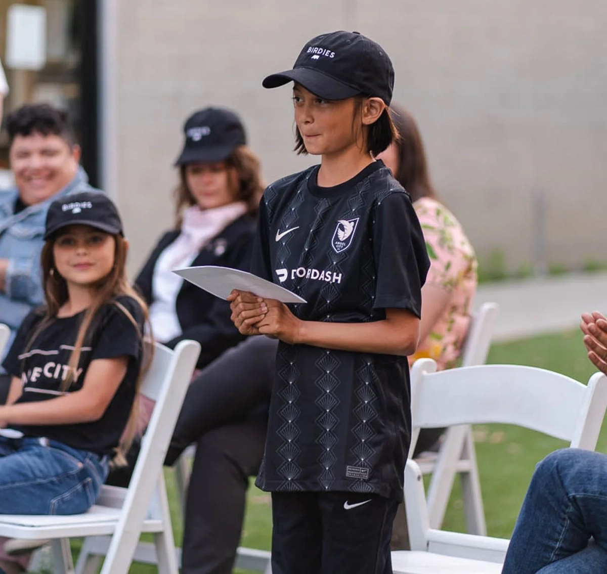 Birdies sponsors the LA Professional Women’s Football Club, Angel City FC, and has partnered with Step Up, a leading mentorship non-profit, to create the Fly Together Mentorship Program that assists over 100 girls and teens who identify as gender nonconforming