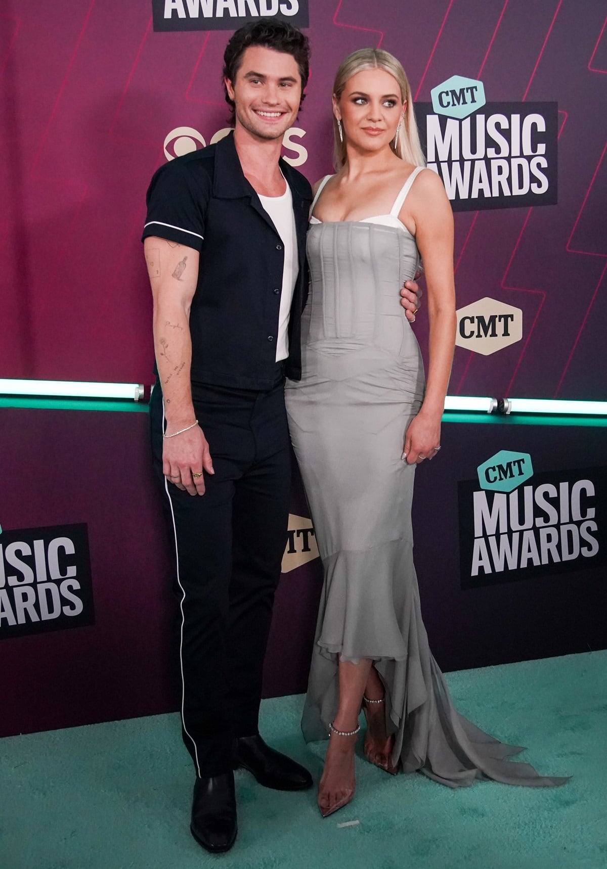Chase Stokes and Kelsea Ballerini made their red carpet debut