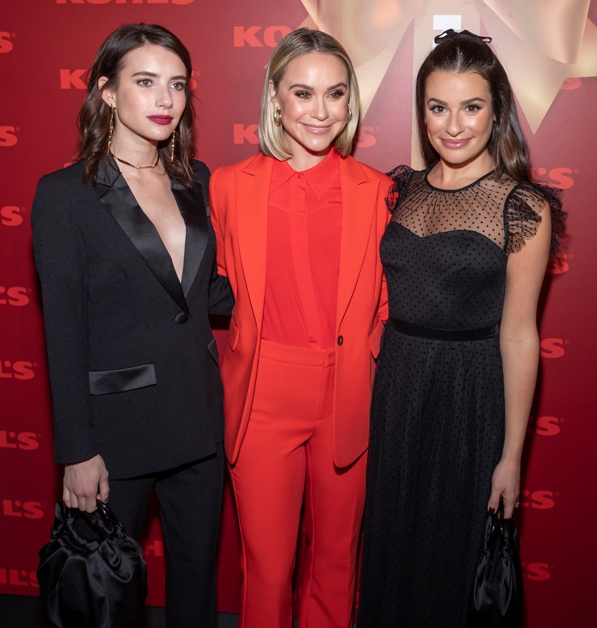Lea Michele stands slightly taller at 5ft 2 (157.5 cm) compared to Becca Tobin and Emma Roberts, who both share a height of 5ft 1 ½ (156.2 cm)