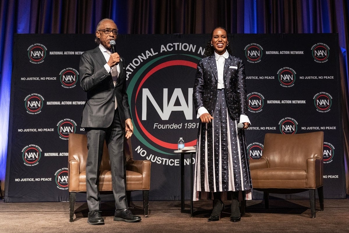 Kerry Washington and Reverend Al Sharpton were both speakers at the NAN 2023 Convention