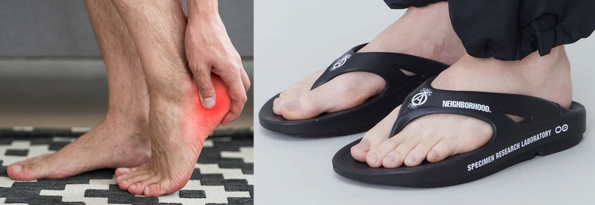 The American Podiatric Medical Association recognizes that each OOFOS footwear style encourages optimal foot health