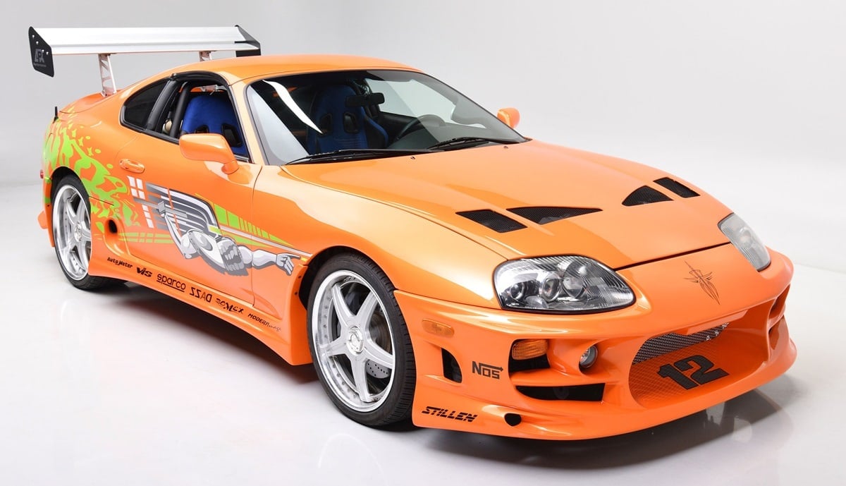Paul Walker's 1994 Toyota Supra from The Fast and the Furious is a Mk4 Supra that was modified by Eddie Paul at The Shark Shop in El Segundo, California