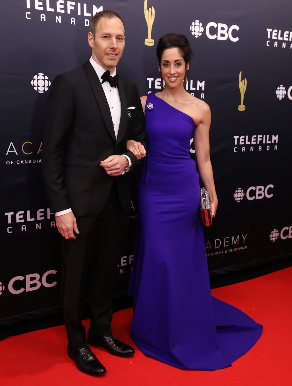 Philip Sternberg and Catherine Reitman are both on-screen and off-screen partners, balancing their busy careers with their family life