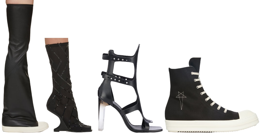 Rick Owens is known for blending timeless and contemporary trends with gothic vibe