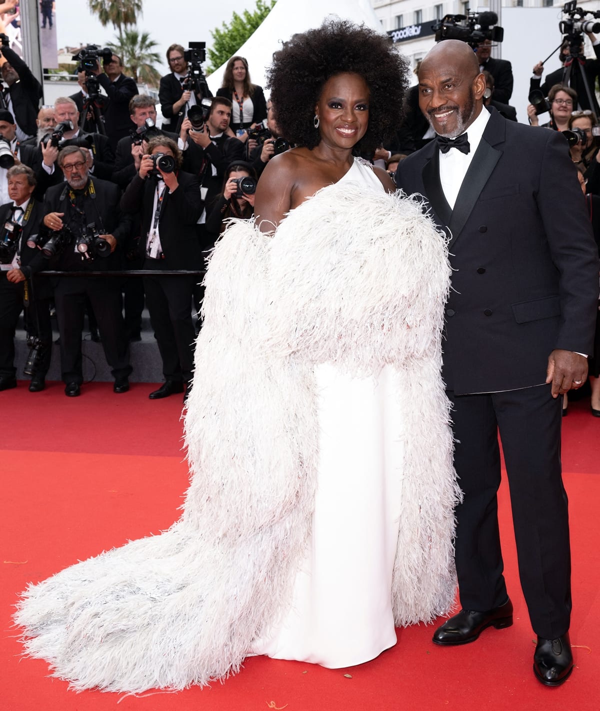 Viola Davis and Julius Tennon, who met on the set of CBS's 