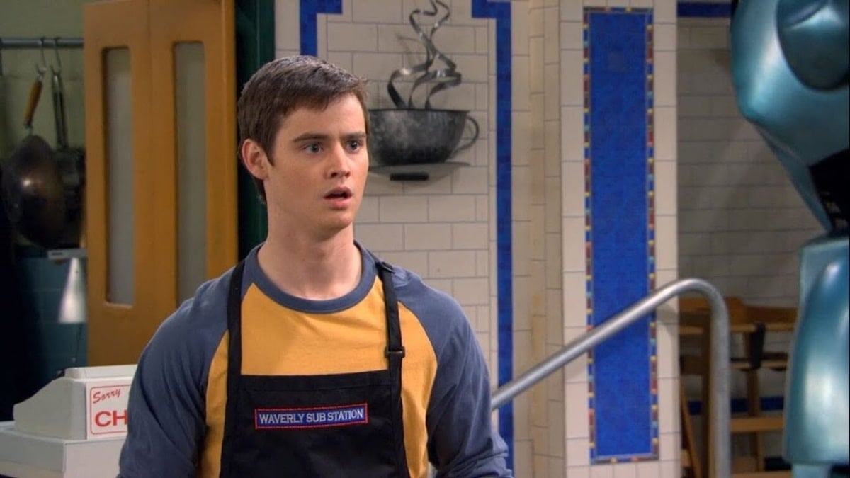 Daniel Benson as Zeke Beakerman in the fantasy teen sitcom Wizards of Waverly Place