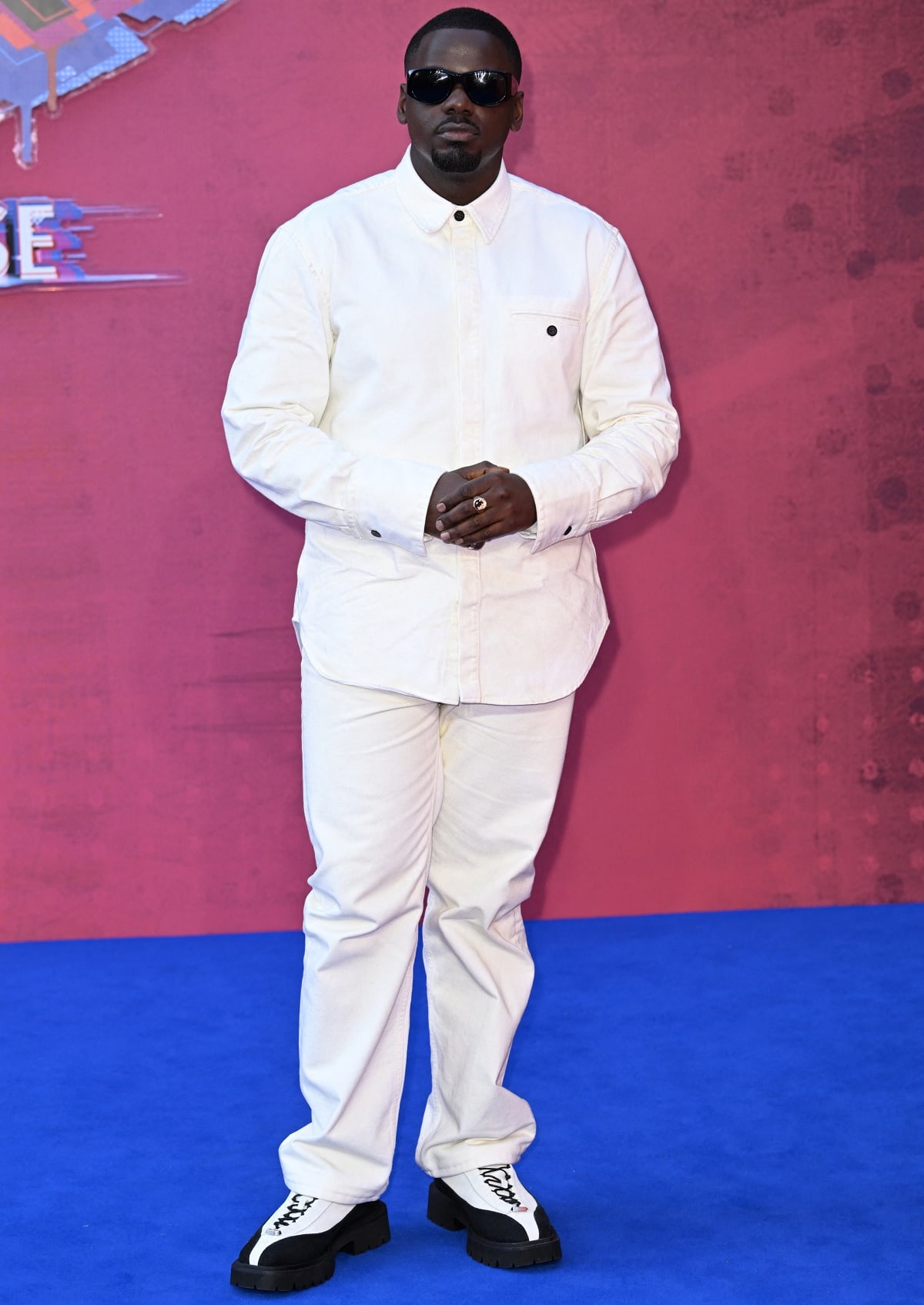 Daniel Kaluuya looking snazzy at the UK screening of Spider-Man: Across the Spider-Verse