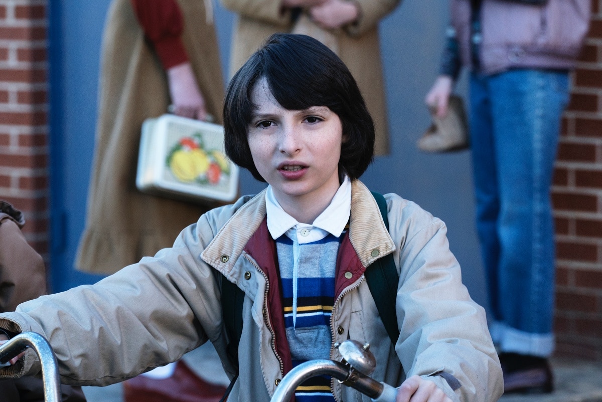 Finn Wolfhard as Mike Wheeler in the science fiction horror drama television series Stranger Things