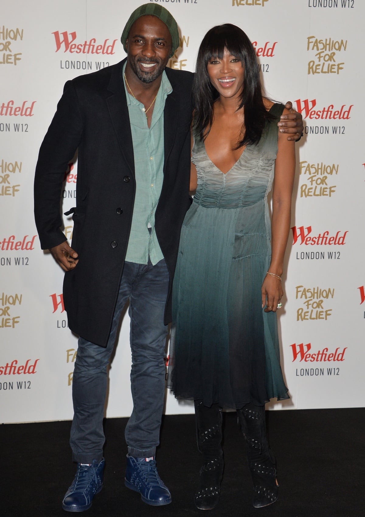 Rumors circulated about Idris Elba’s involvement with supermodel Naomi Campbell
