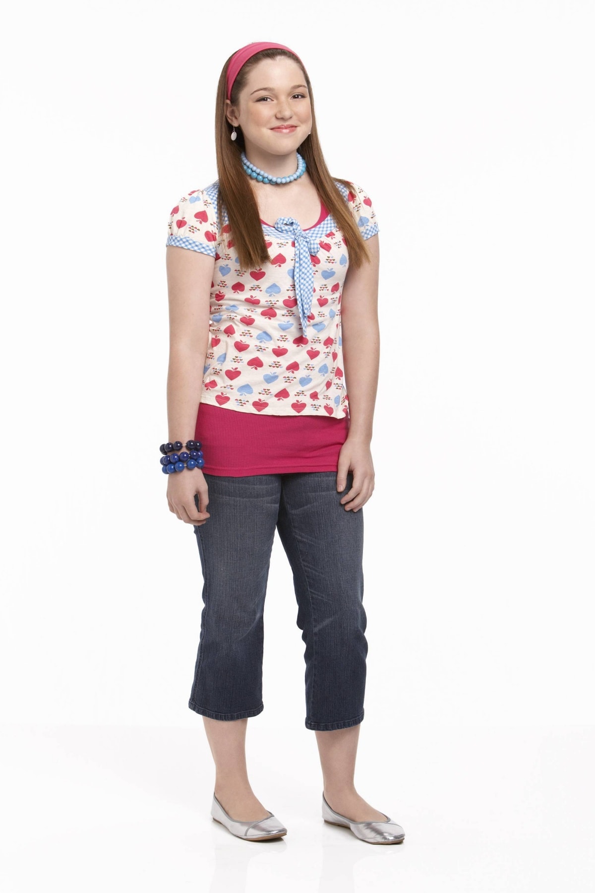Promo shot of Jennifer Stone as Harper Finkle in the fantasy teen sitcom Wizards of Waverly Place