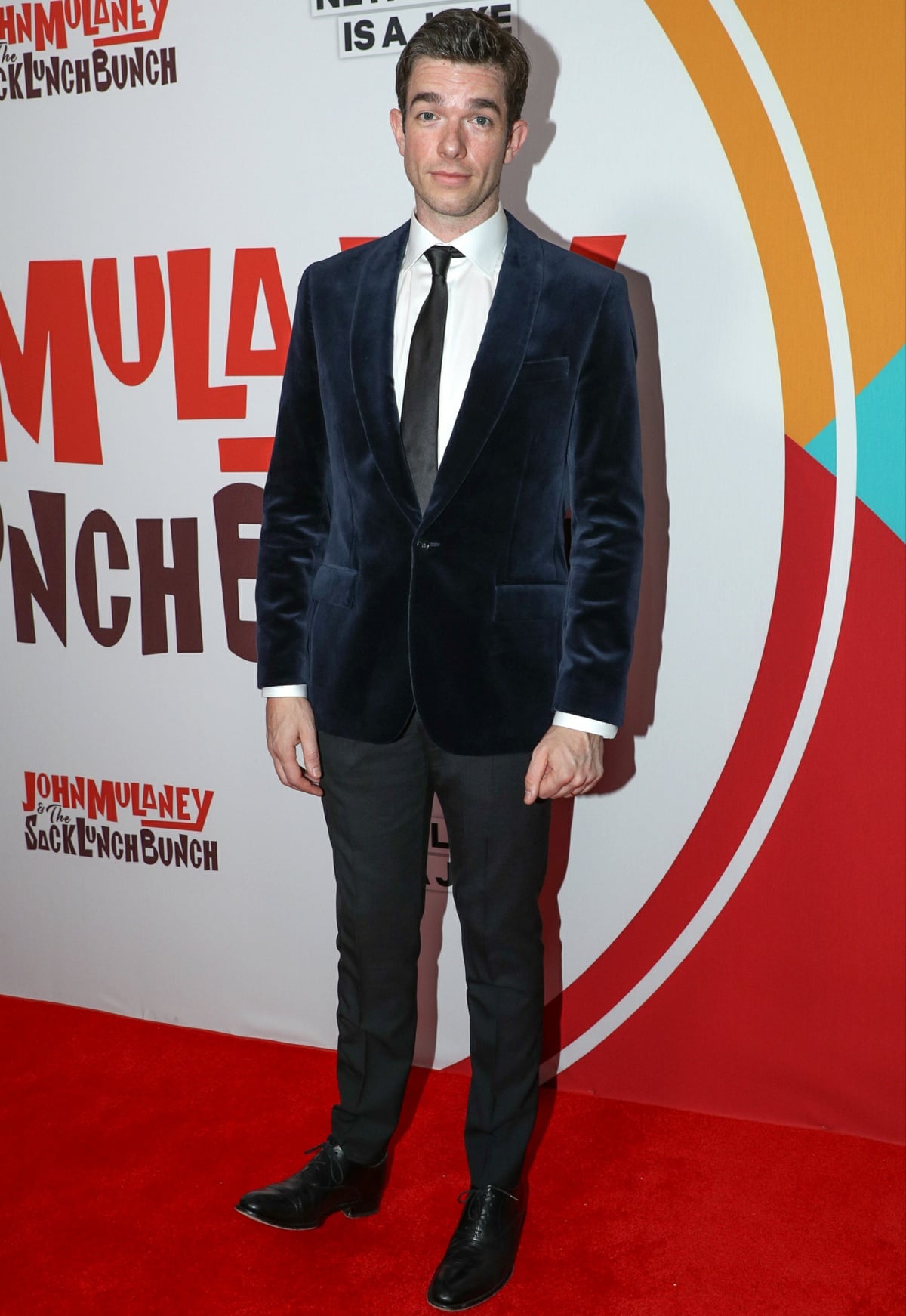 John Mulaney suited up for the special screening of John Mulaney & The Sack Lunch Brunch