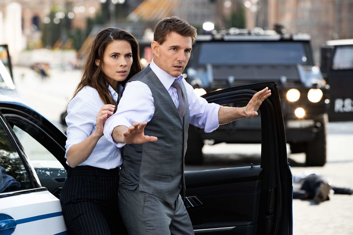 Hayley Atwell admitted that she went to Tom Cruise for advice regarding baseless speculations about her personal life