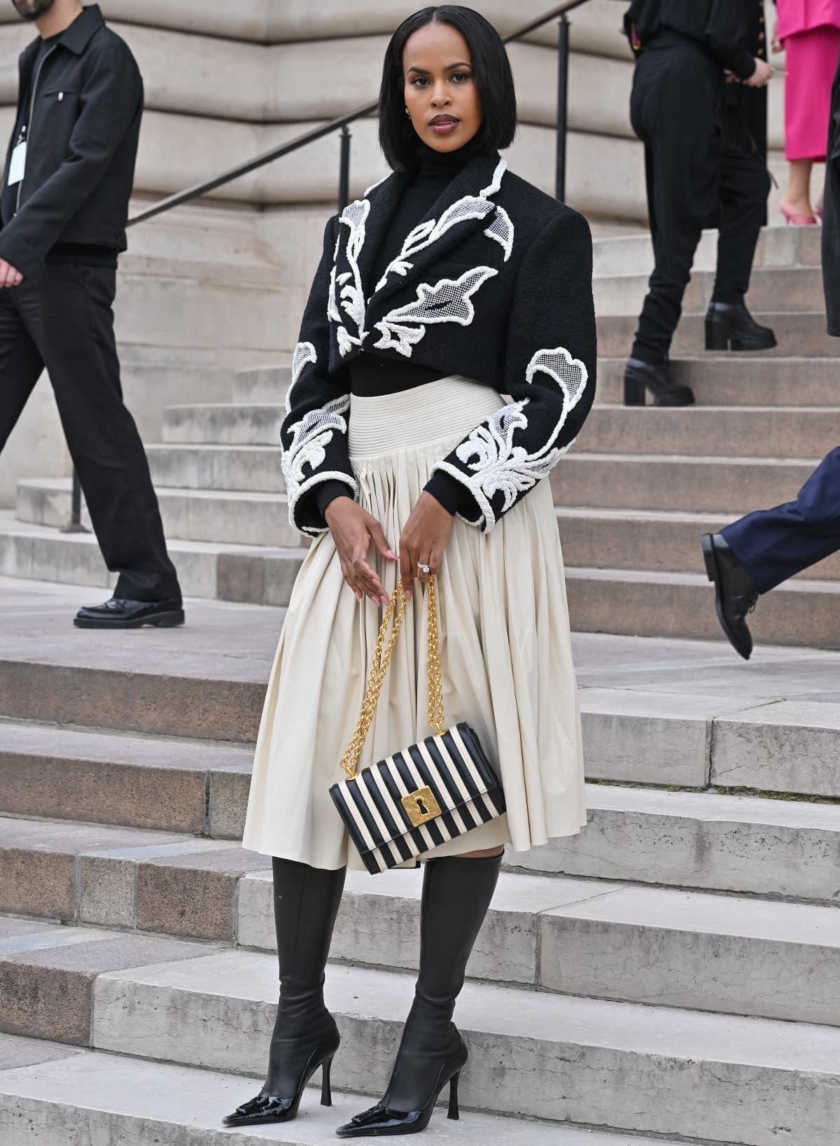 Sabrina Dhowre Elba started out as a model before winning the title of Ms. Vancouver at a 2014 beauty pageant and eventually becoming a goodwill ambassador for the United Nations