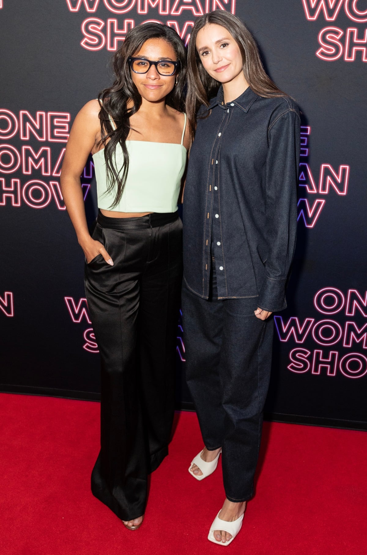 Ariana DeBose is shorter with a height of 5 feet 3 inches (160 cm) compared to Nina Dobrev, who stands at 5 feet 5 ¼ inches (165.7 cm)