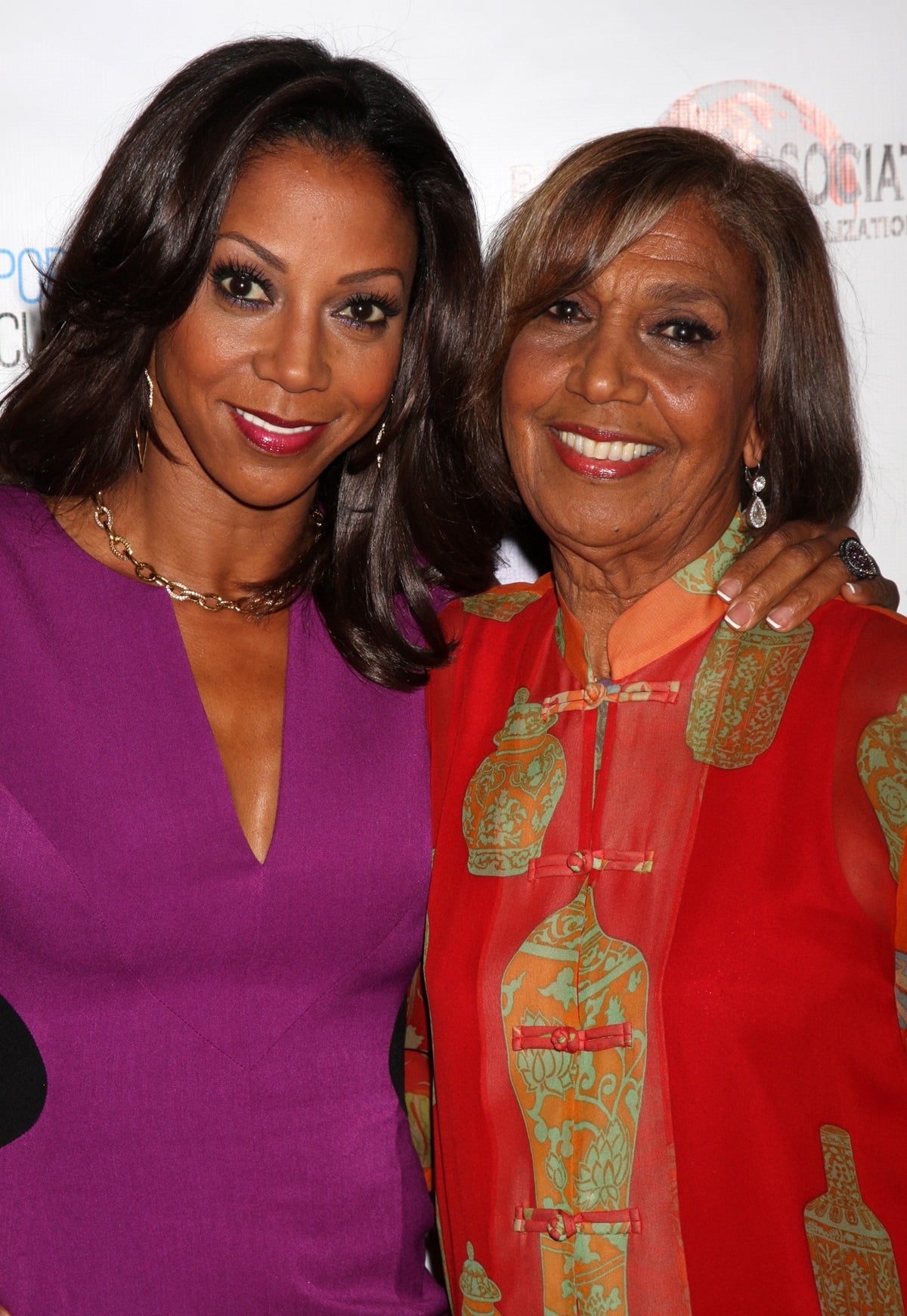 Dolores Robinson, mother of actress Holly Robinson Peete, maintains a close relationship with her daughter, frequently appearing together at events and on social media