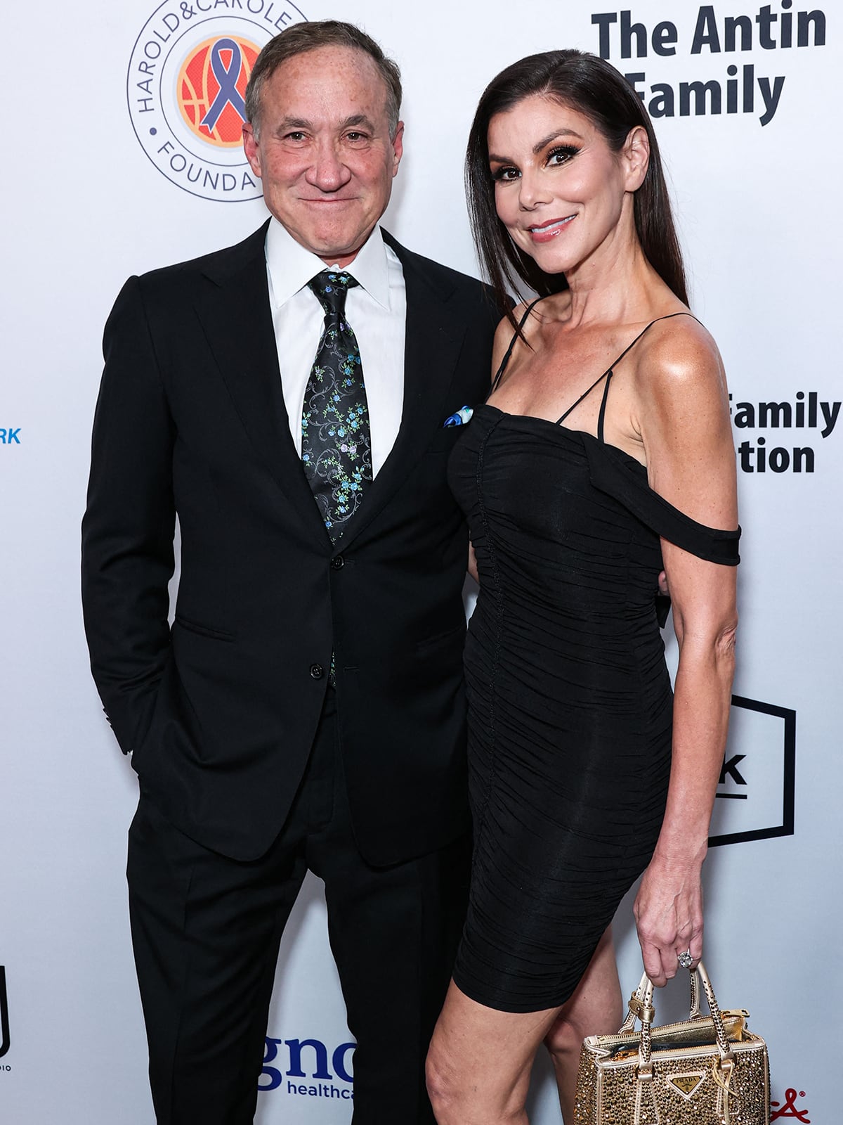 Plastic surgeon Terry Dubrow and wife Heather Dubrow, pictured at the 2023 Harold & Carole Pump Foundation Gala, tied the knot in 1999