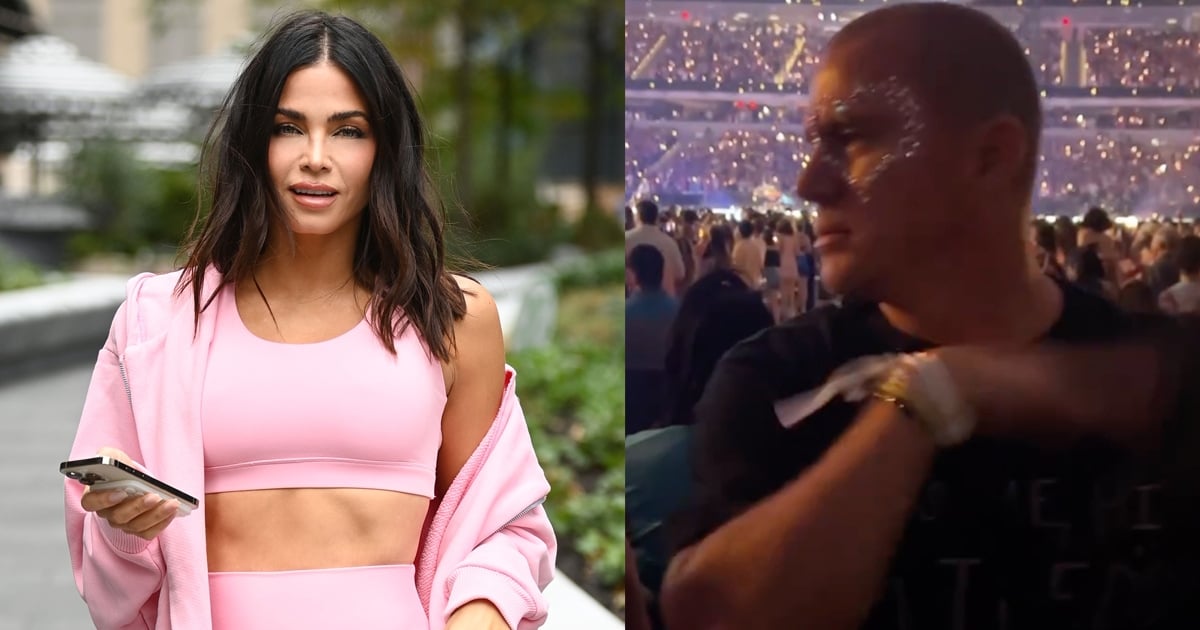 Barbiecore Glow Jenna Dewan Shows Off Abs in Pink Athleisure and