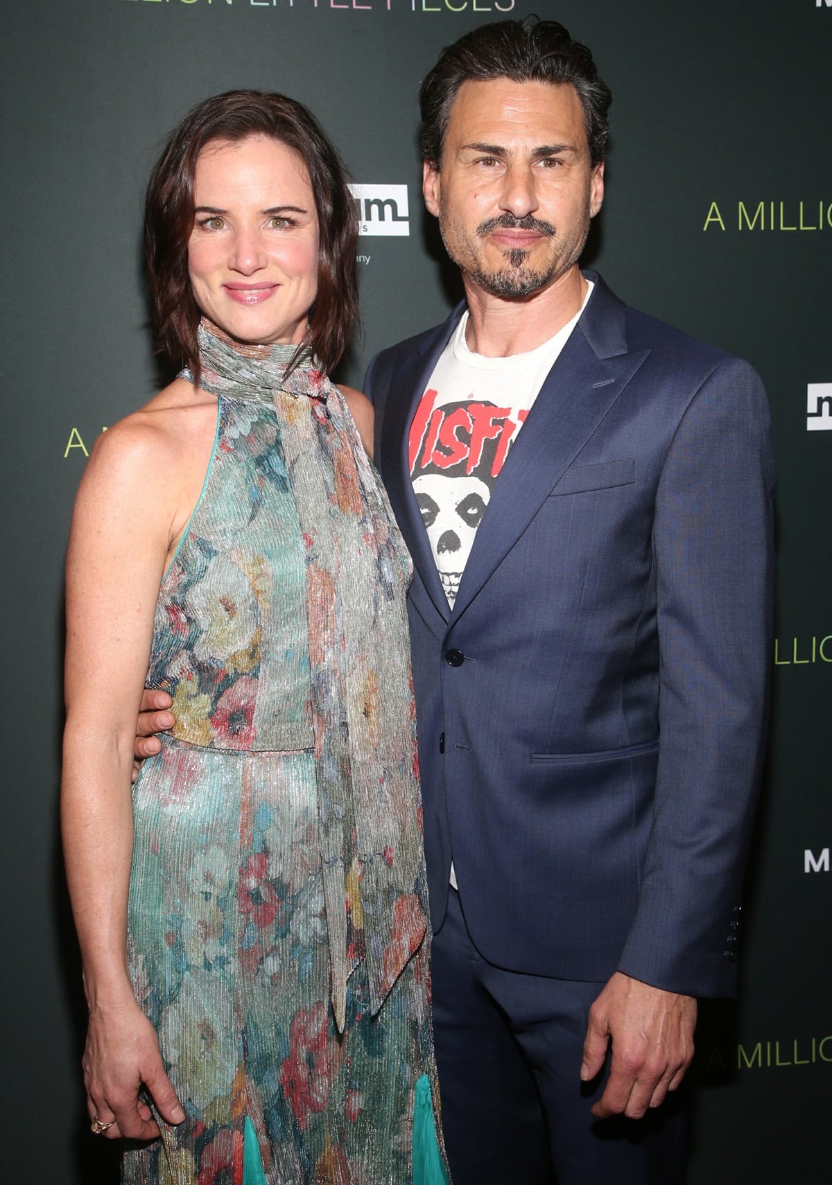 Juliette Lewis and Brad Wilk, who dated from 2016 to 2020, attended the special screening of "A Million Little Pieces" at The London Hotel in West Hollywood, California, on December 4, 2019