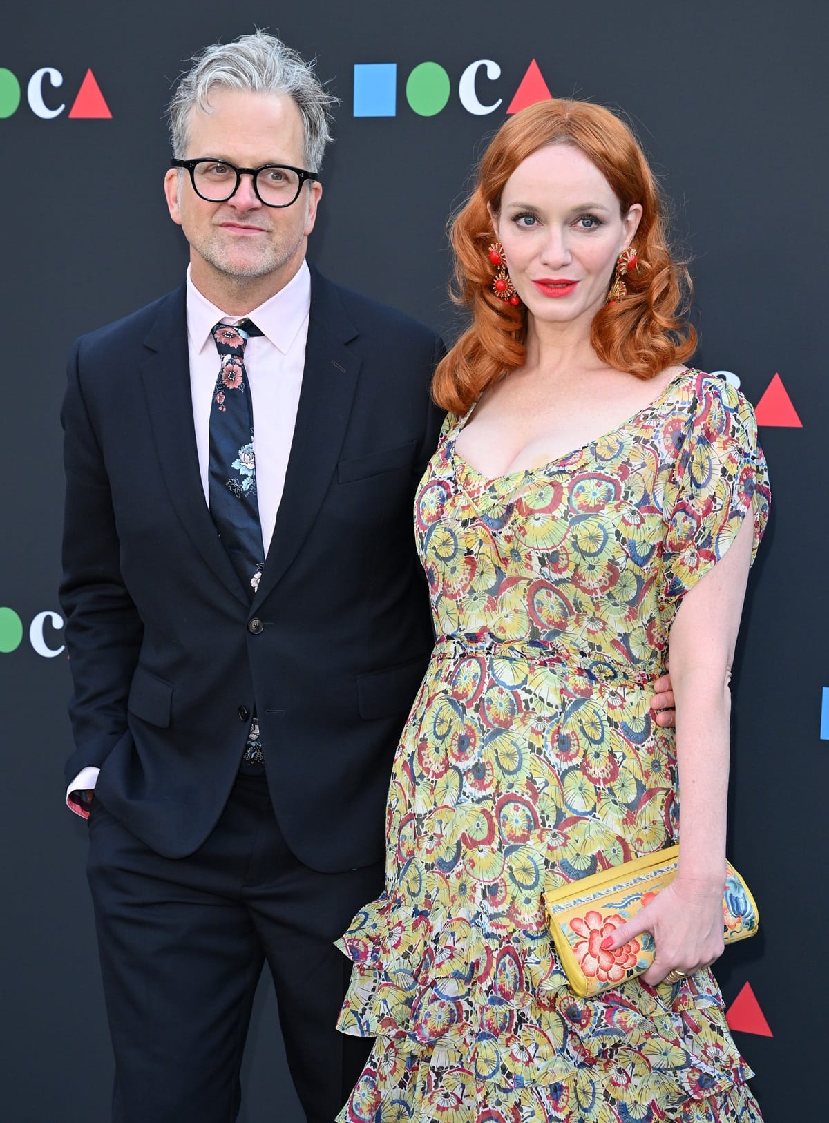 Mad Men star Christina Hendricks announced her engagement to camera operator George Bianchini in March 2023