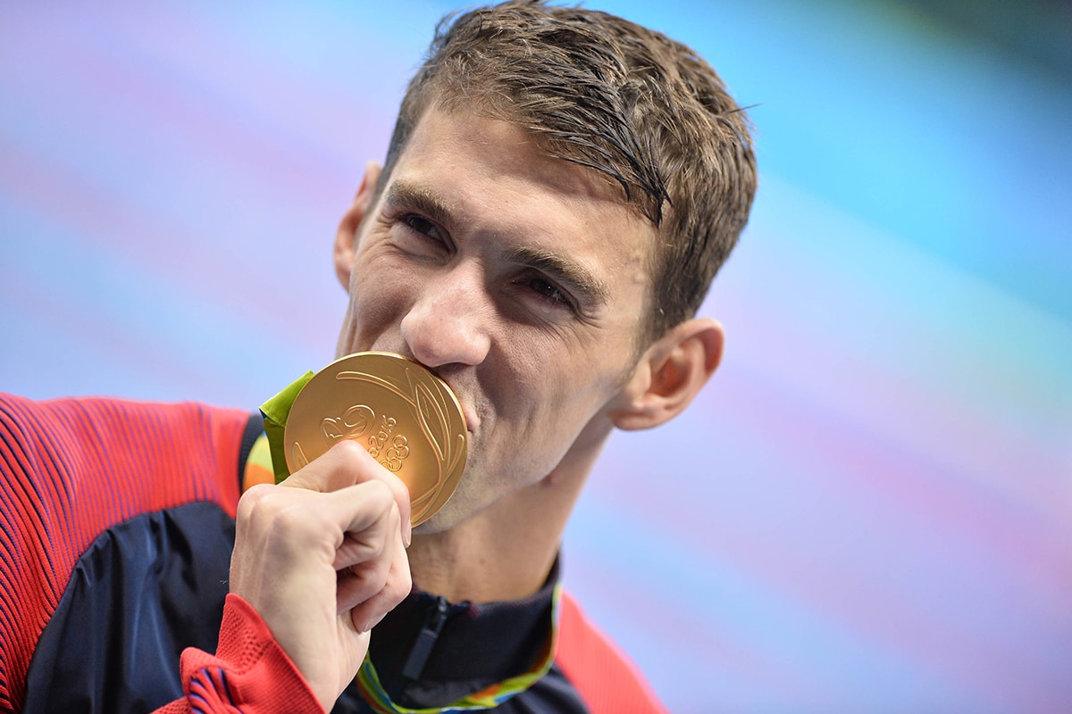 Michael Phelps won five gold medals and one silver at the 2016 Summer Olympics in Rio de Janeiro