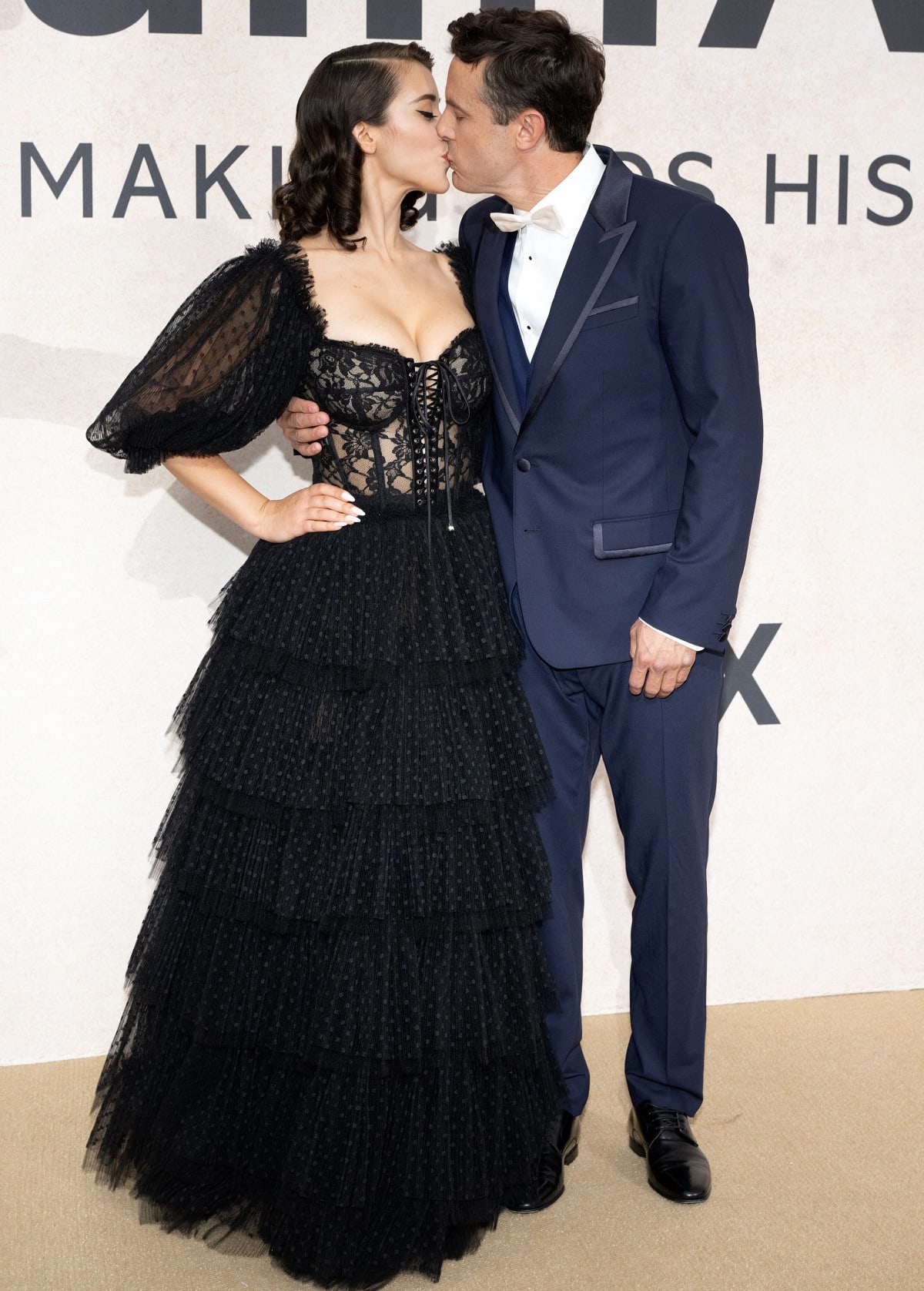 Actress Caylee Cowan and boyfriend/American actor Casey Affleck