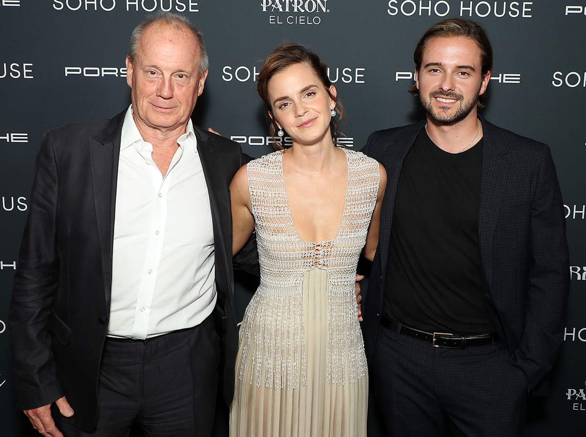 Chris Watson joined his children, Emma Watson and Alex Watson, at the 2nd Annual Soho House Awards