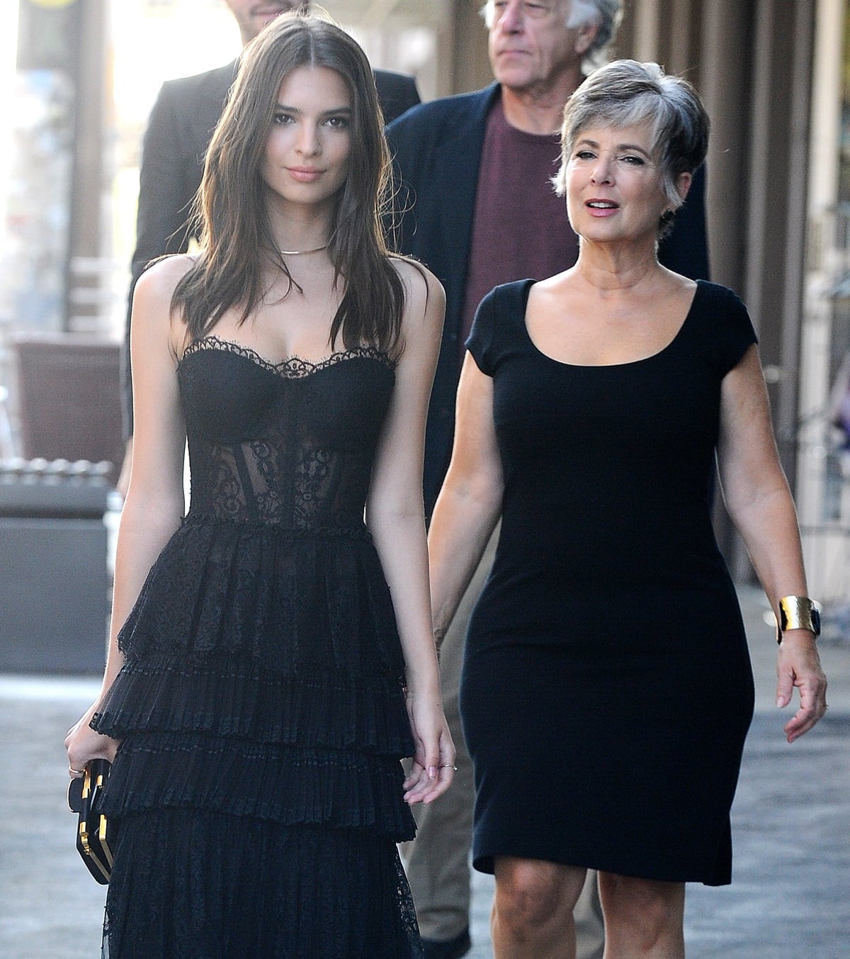 Emily Ratajkowski with her mother, Kathleen Balgley, who was raised Catholic and discovered her Jewish roots as an adult