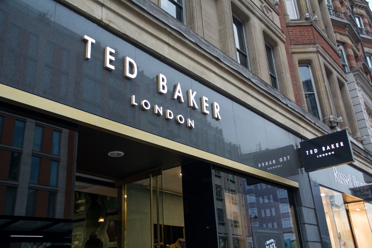 Ted Baker was founded in Glasgow, Scotland, in 1988 before it opened its first London store in Covent Garden in 1990