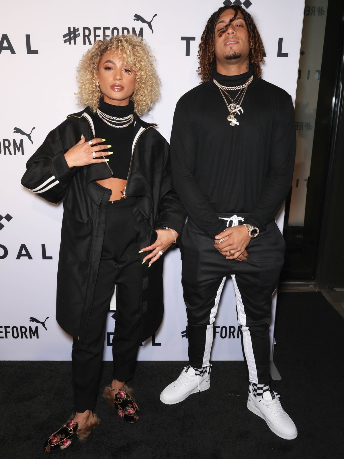 DaniLeigh with Brandon Bills at TIDAL’s annual charity event, TIDAL X Brooklyn