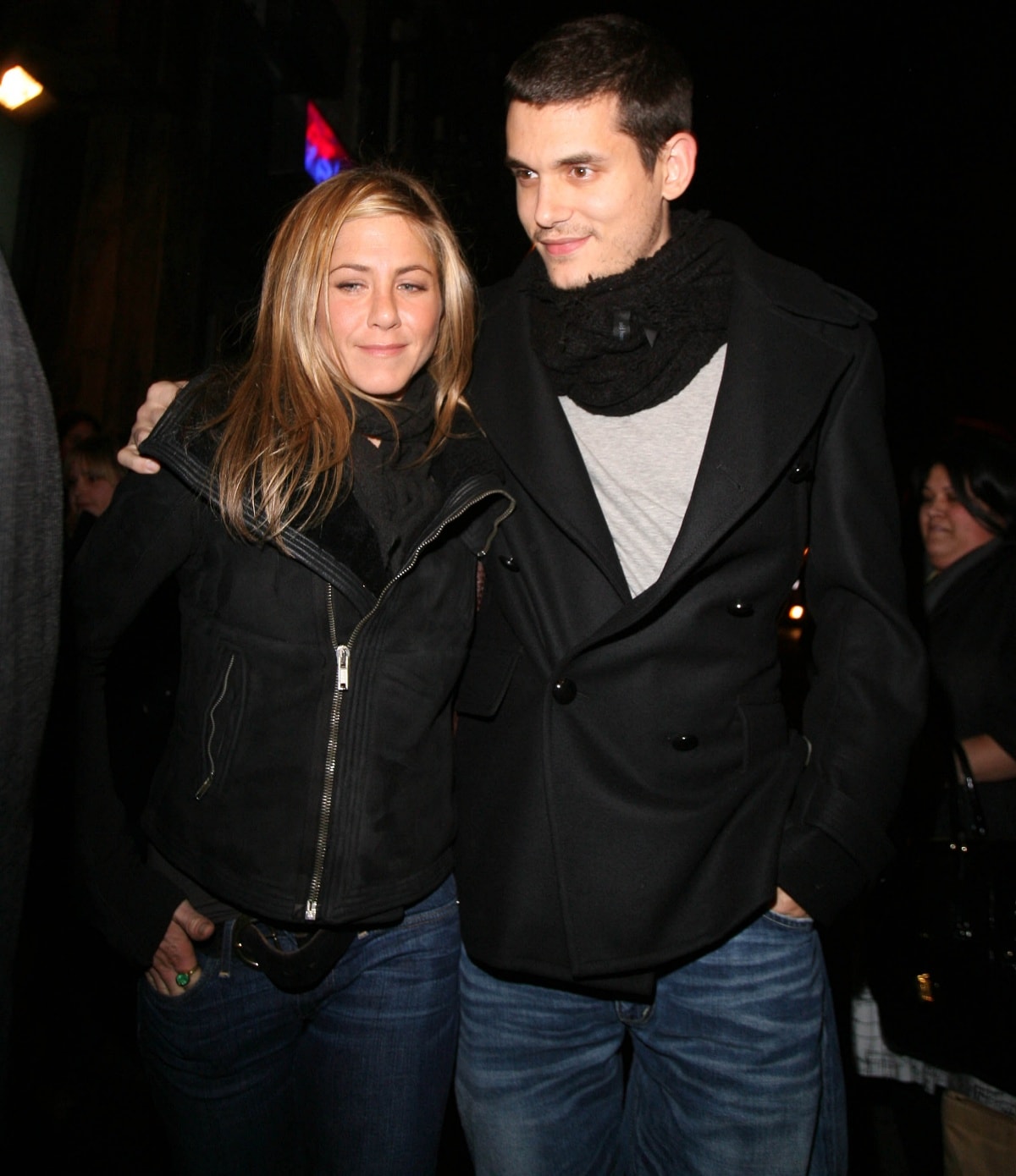 Jennifer Aniston and John Mayer had an on-again-off-again romance for about a year