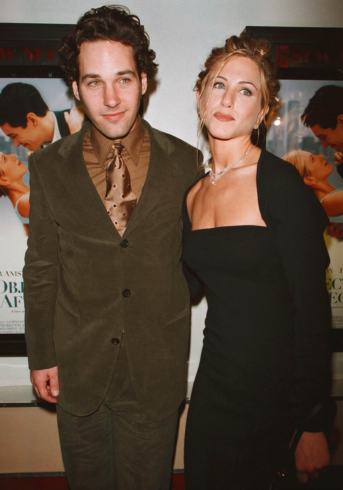 Paul Rudd and Jennifer Aniston met on the set of the 1998 romantic comedy-drama film The Object of My Affection