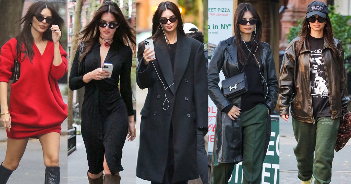 Emily Ratajkowski's Dadcore Style: 5 Chic Fall Outfits for Running ...
