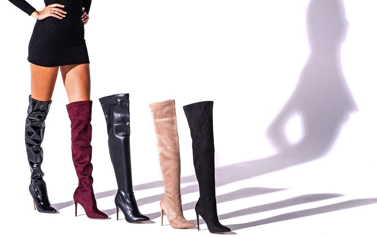Knee-high boots come in a variety of materials, heel heights, and colors, so you can choose the perfect pair for your style and needs