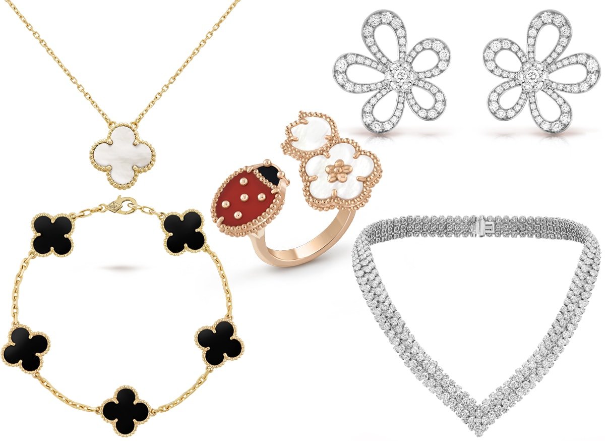 Van Cleef & Arpels is a French luxury jewelry company that offers Art Deco, nature, and feminine designs