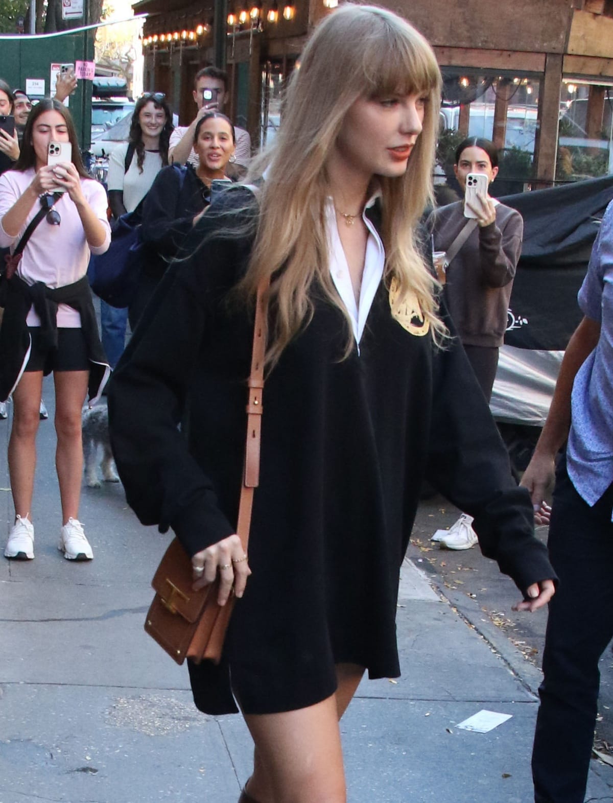 Taylor Swift in no-pants look while out and about in New York City