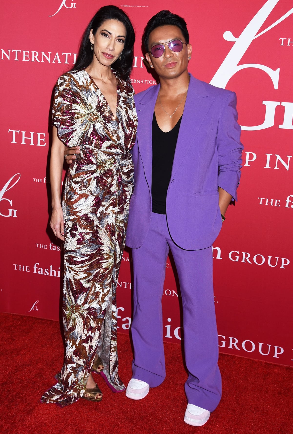 Huma Abedin and Prabal Gurung attend the FGI 38th Annual Night of Stars Gala