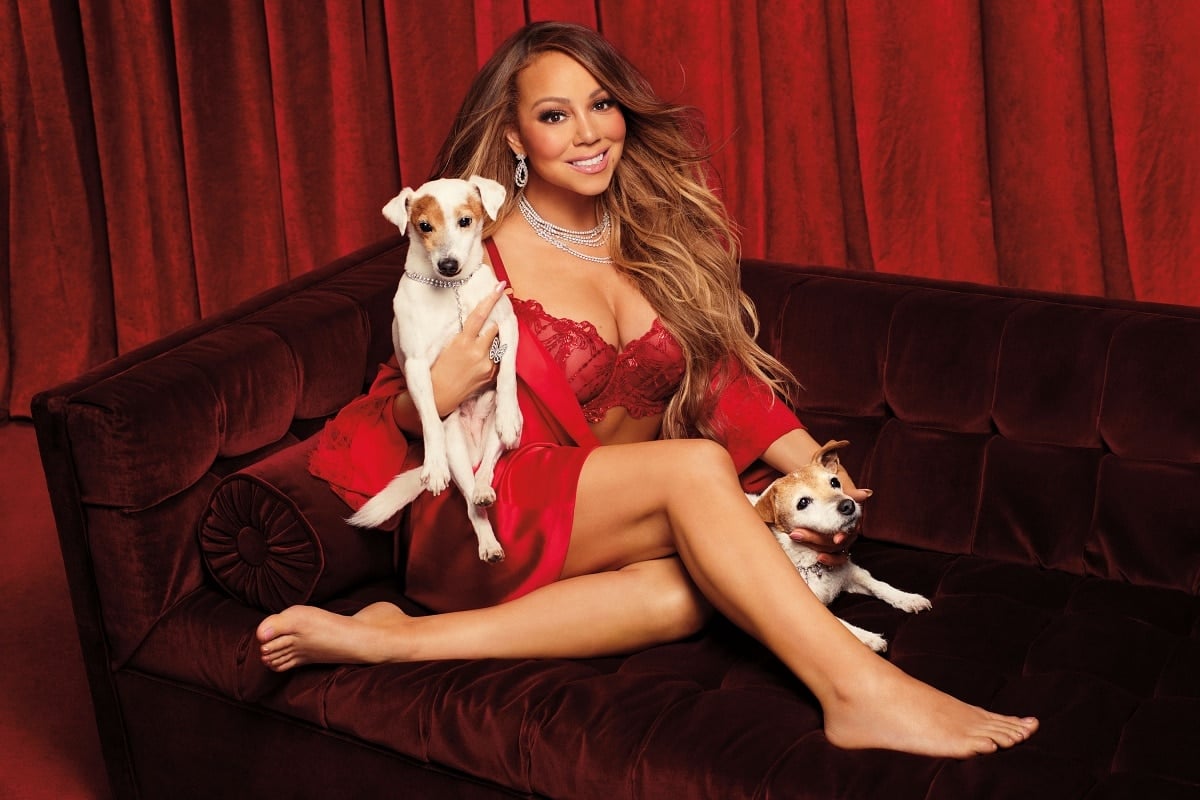 Mariah Carey for Victoria’s Secret’s 2023 Holiday Campaign