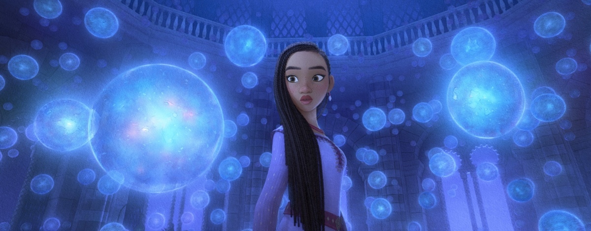 Ariana DeBose lends her voice to Asha in the 2023 animated musical fantasy film Wish