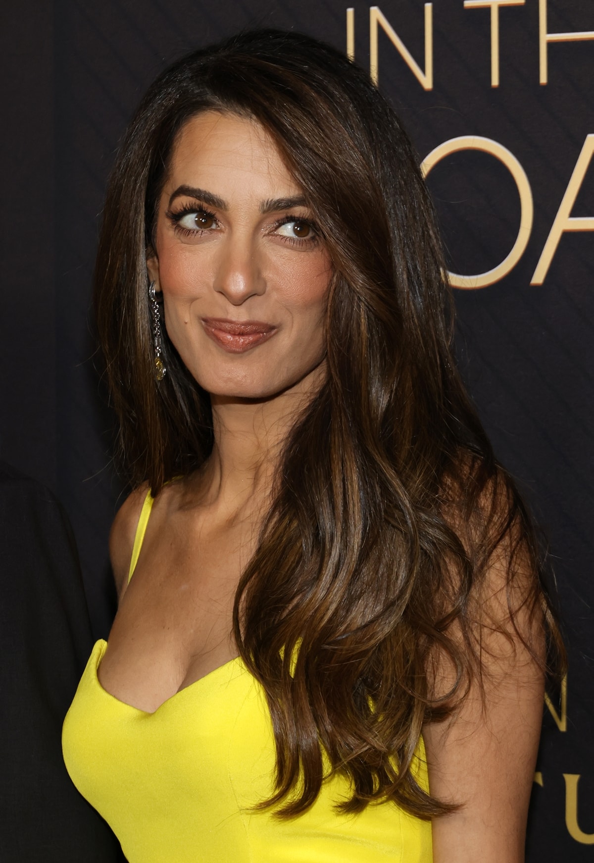 Amal Clooney captivates in Versace, bringing a touch of Spring 1993 collection to life