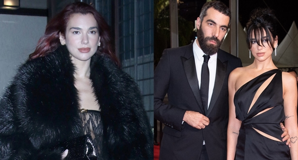 Dua Lipa Wears Racy Naked Dress in First Public Appearance Since Romain Gavras Split