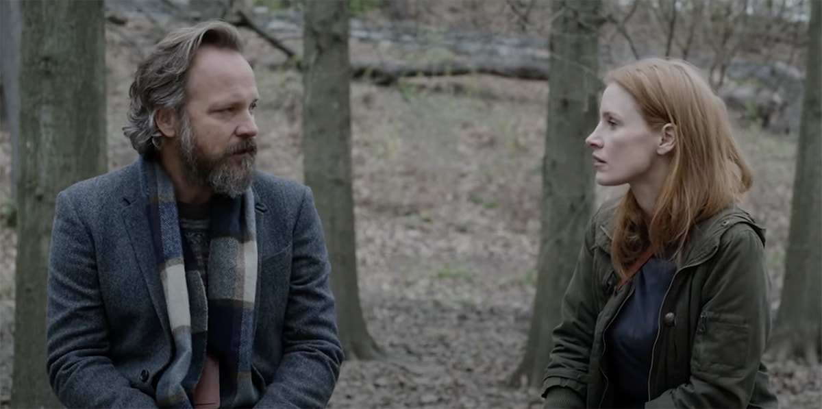 Peter Sarsgaard and Jessica Chastain star together in the Michel Franco-directed movie Memory