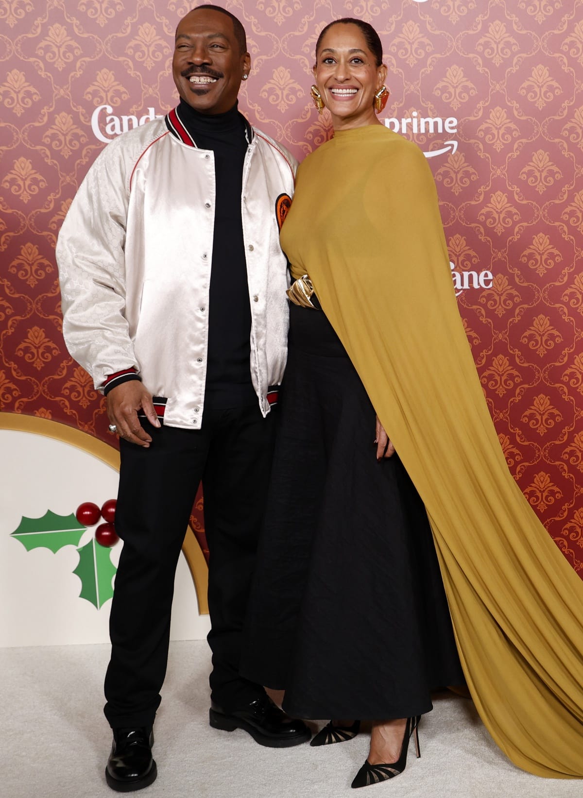 Eddie Murphy with co-star Tracee Ellis Ross, whom he calls “a wonderful actress” and “a great comedian”
