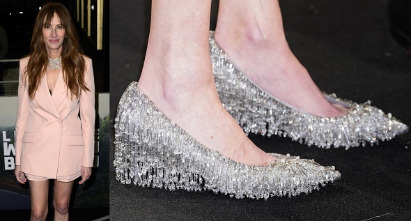 Julia Roberts Makes a Dazzling Entrance in Show-Stopping Gucci Pumps at Leave the World Behind London Screening