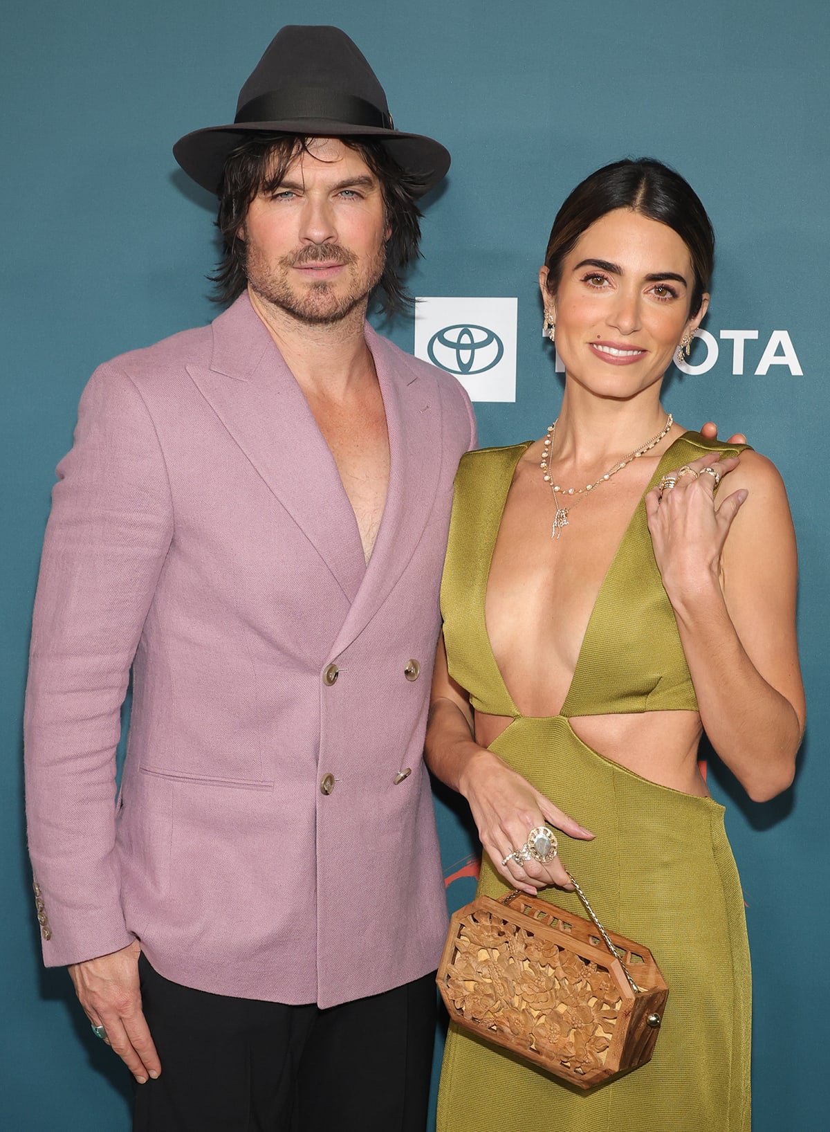 Ian Somerhalder and Nikki Reed at the 33rd Environmental Media Associations’ Awards Gala held at Sunset Las Palmas Studios in Los Angeles on January 27, 2024