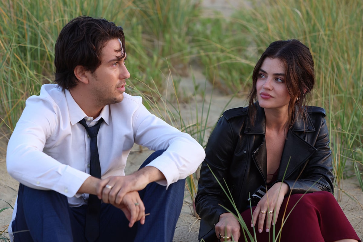 Nat Wolff and Lucy Hale star as romantic burnouts Will and Jane in the romantic comedy movie, Which Brings Me To You
